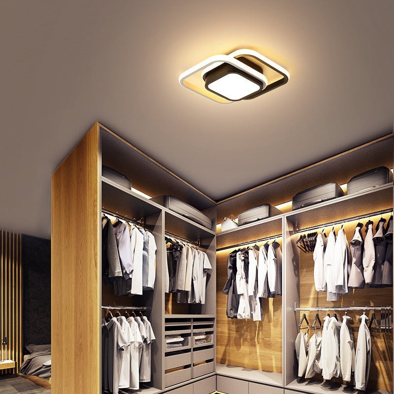 Dual Ring LED Ceiling Light.