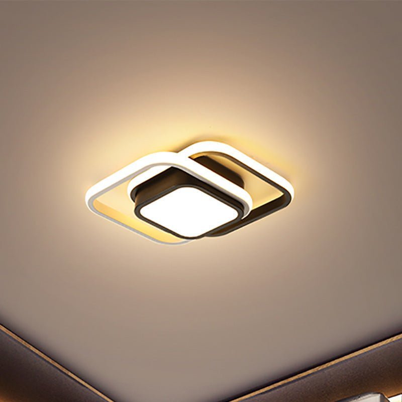 Dual Ring LED Ceiling Light.