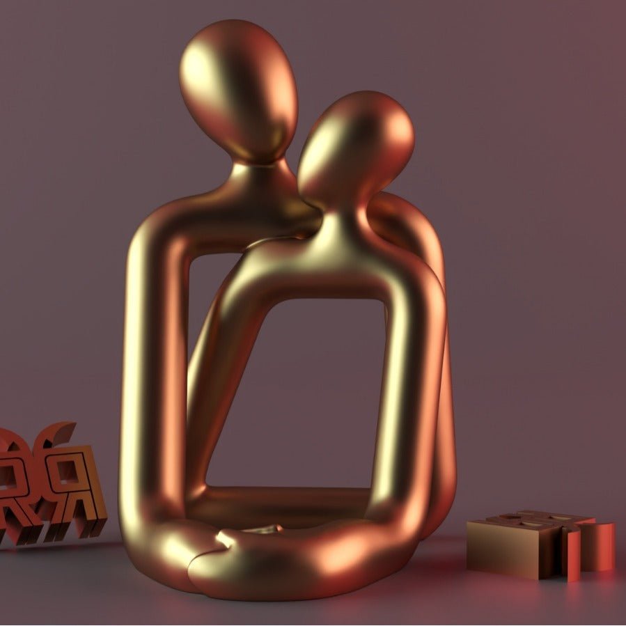 Eternal Bond Couple Sculpture.