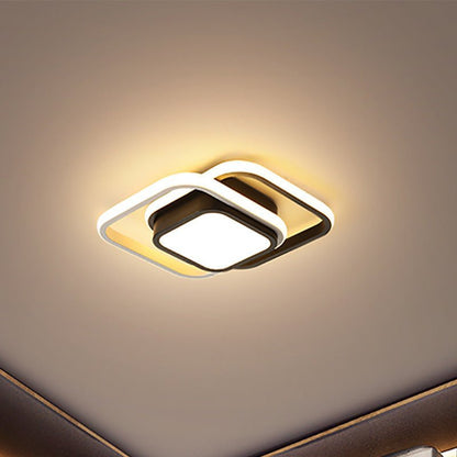 Dual Ring LED Ceiling Light.