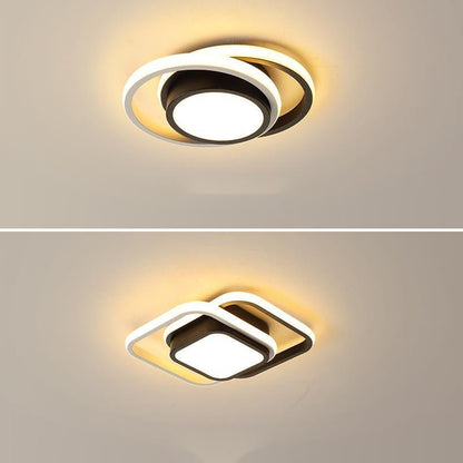 Dual Ring LED Ceiling Light.