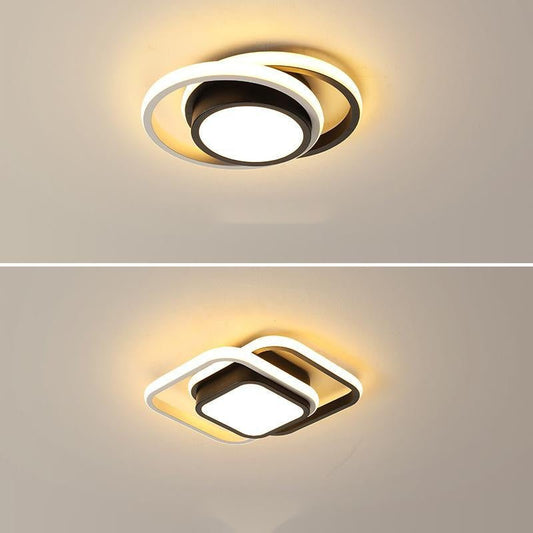 Dual Ring LED Ceiling Light.