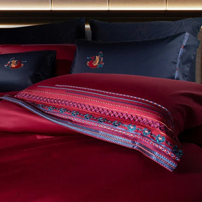 Milano Luxury Egyptian Cotton Embroidery Bedding Set.