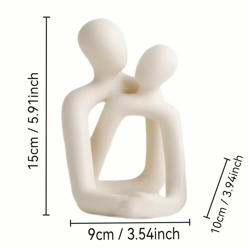 Resin Couple Candle Holder