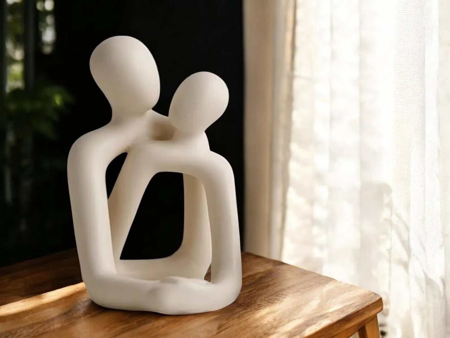 Resin Couple Candle Holder